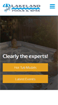 Mobile Screenshot of lakelandpools.com